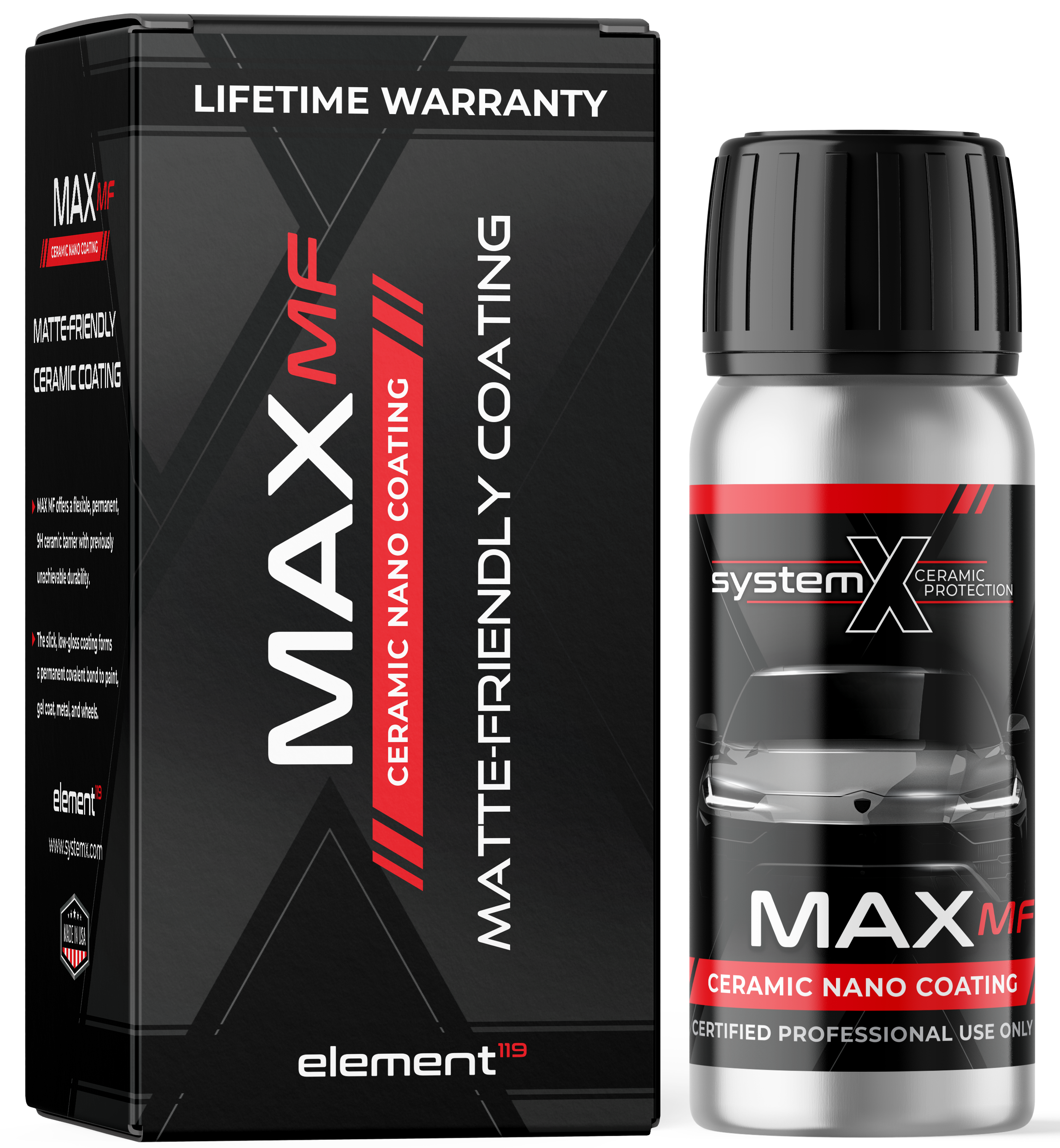 System X MAX MF ceramic coating product