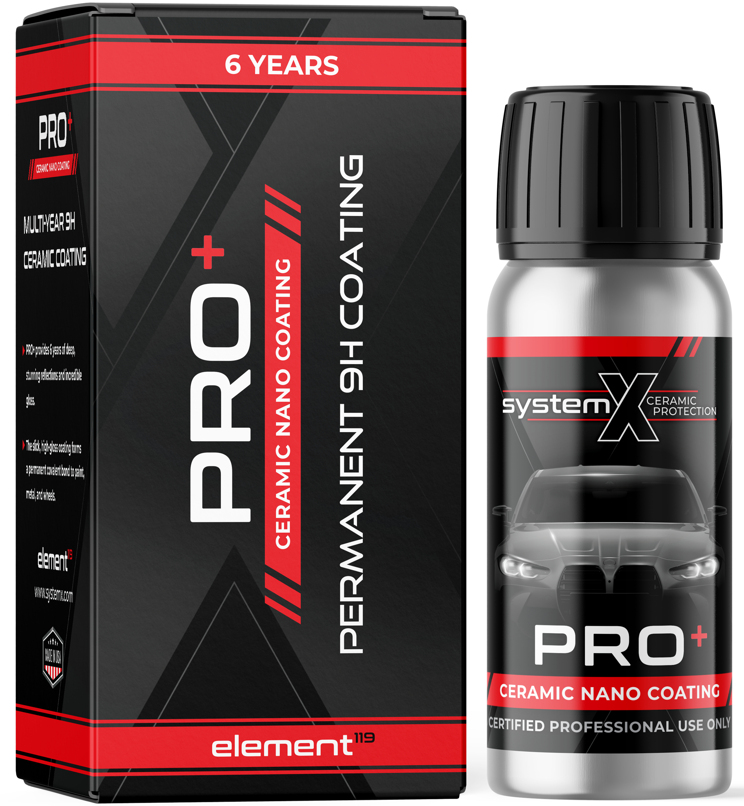 System X PRO+ ceramic coating product